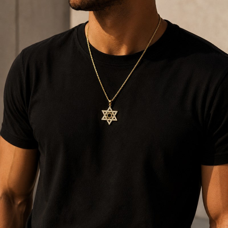 שרשרת מגן דוד 'רויאל'