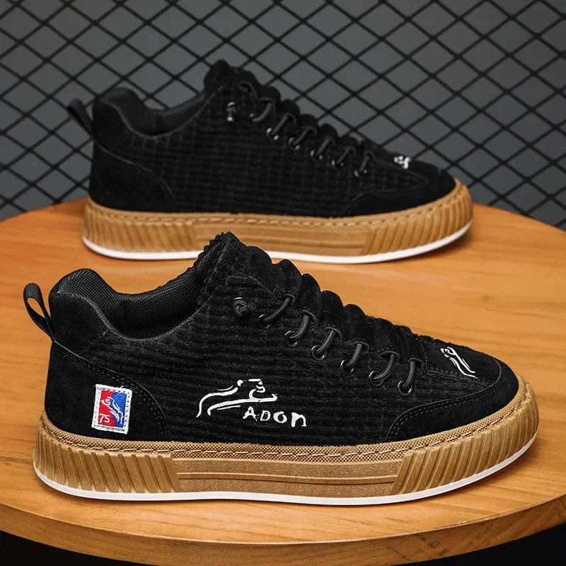 נעלי סניקרס "לוקאס" עיצוב אמריקאי מודרני - נעלי אביגיל שחור / 39