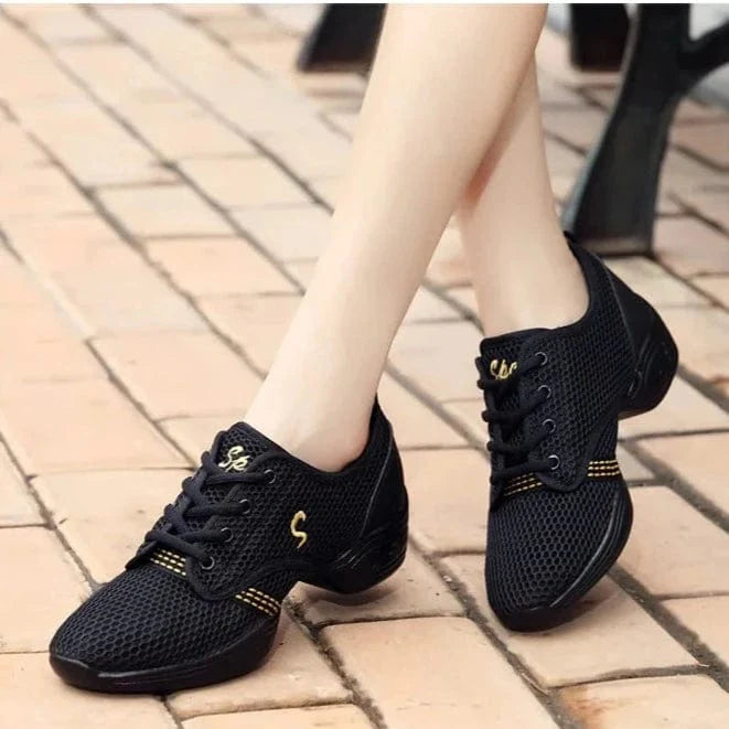 נעלי סניקרס "פלורין" עם עקב מעוצב - נעלי אביגיל