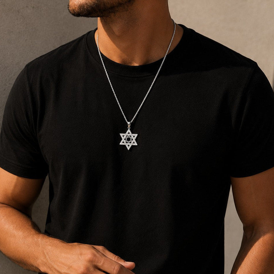 שרשרת מגן דוד 'רויאל'