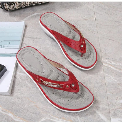 נעלי קיץ אצבע "אולין" מעוצבות - נעלי אביגיל