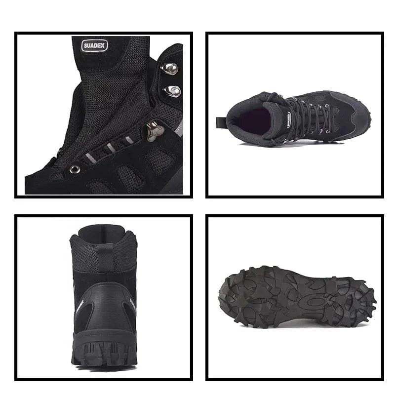 מגף קרסול "סאדקס" עם כיפת ברזל להגנה על האצבעות - נעלי אביגיל