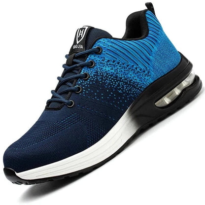 נעלי "IronTrend" עם הגנה לאצבעות וכריות אוויר - נעלי אביגיל כחול / 40