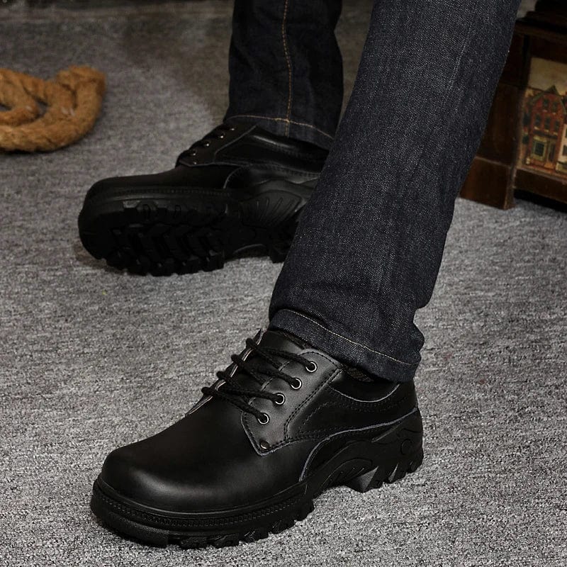 נעלי "פאולו" מעור אמיתי, סוליה עבה, עיצוב איטלקי מודרני - נעלי אביגיל