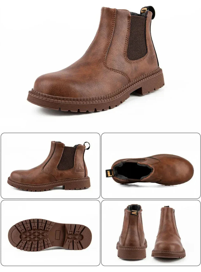 נעלי עבודה "סטאר" עם כיפת ברזל