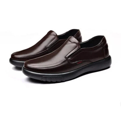 נעלי "פאולו" קומפורט עור אמיתי עיצוב רטרו איטלקי - נעלי אביגיל