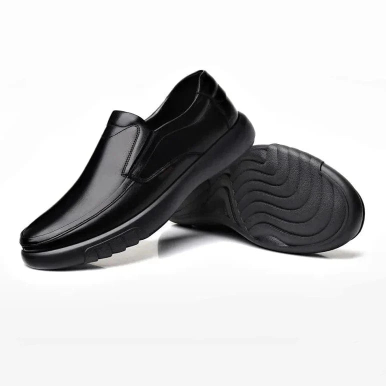 נעלי "פאולו" קומפורט עור אמיתי עיצוב רטרו איטלקי - נעלי אביגיל