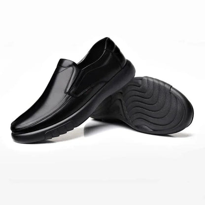 נעלי "פאולו" קומפורט עור אמיתי עיצוב רטרו איטלקי - נעלי אביגיל