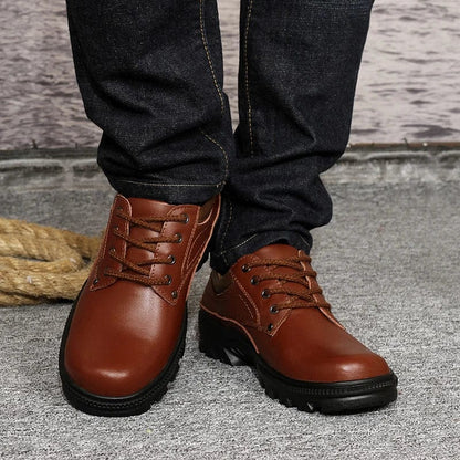 נעלי "פאולו" מעור אמיתי, סוליה עבה, עיצוב איטלקי מודרני - נעלי אביגיל