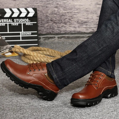 נעלי "פאולו" מעור אמיתי, סוליה עבה, עיצוב איטלקי מודרני - נעלי אביגיל