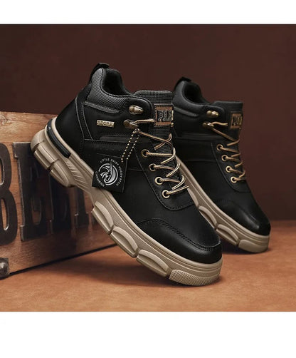 נעלי מעצבים "Rubber" מעור מלאכותי איכותי - נעלי אביגיל