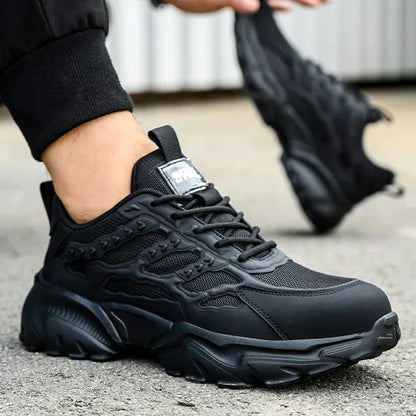 נעלי עבודה ספורט 'Dust' עם כיפת ברזל