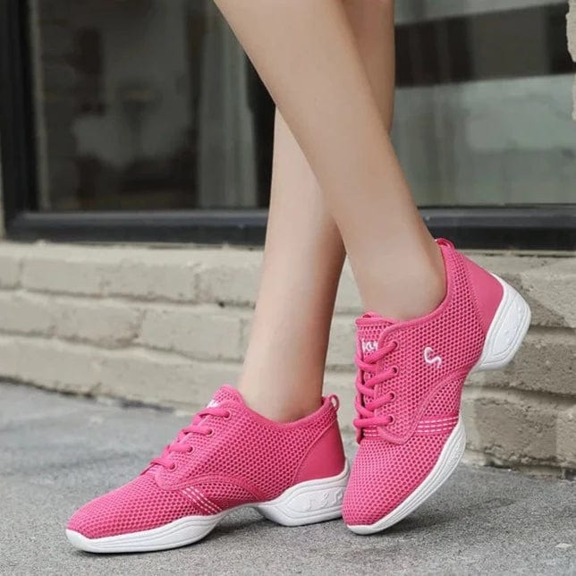 נעלי סניקרס "פלורין" עם עקב מעוצב - נעלי אביגיל