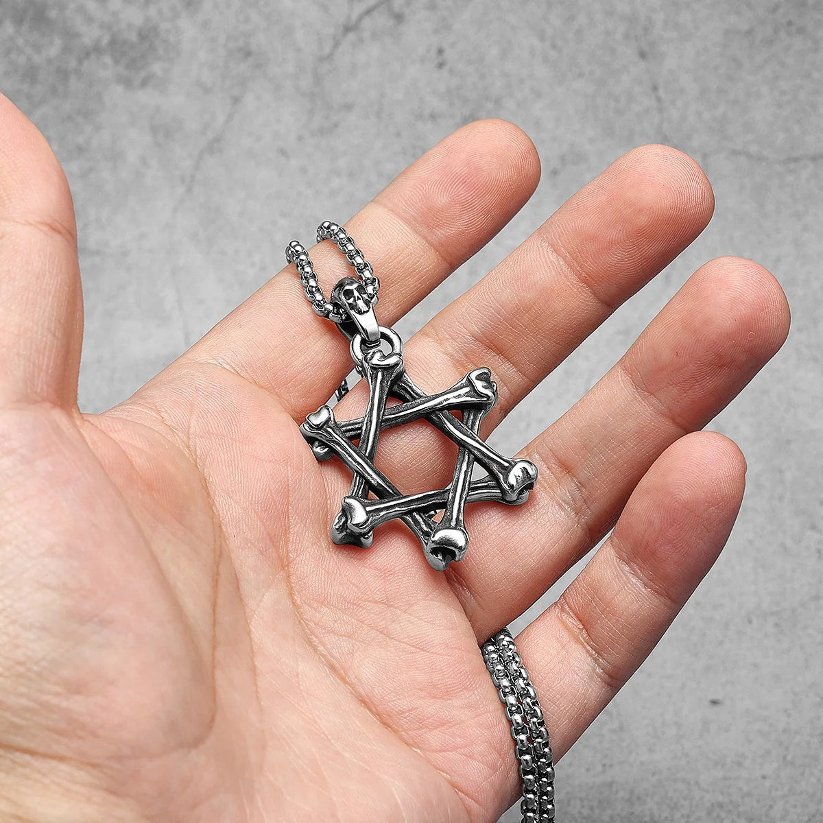מגן דוד 'שלד ציון'