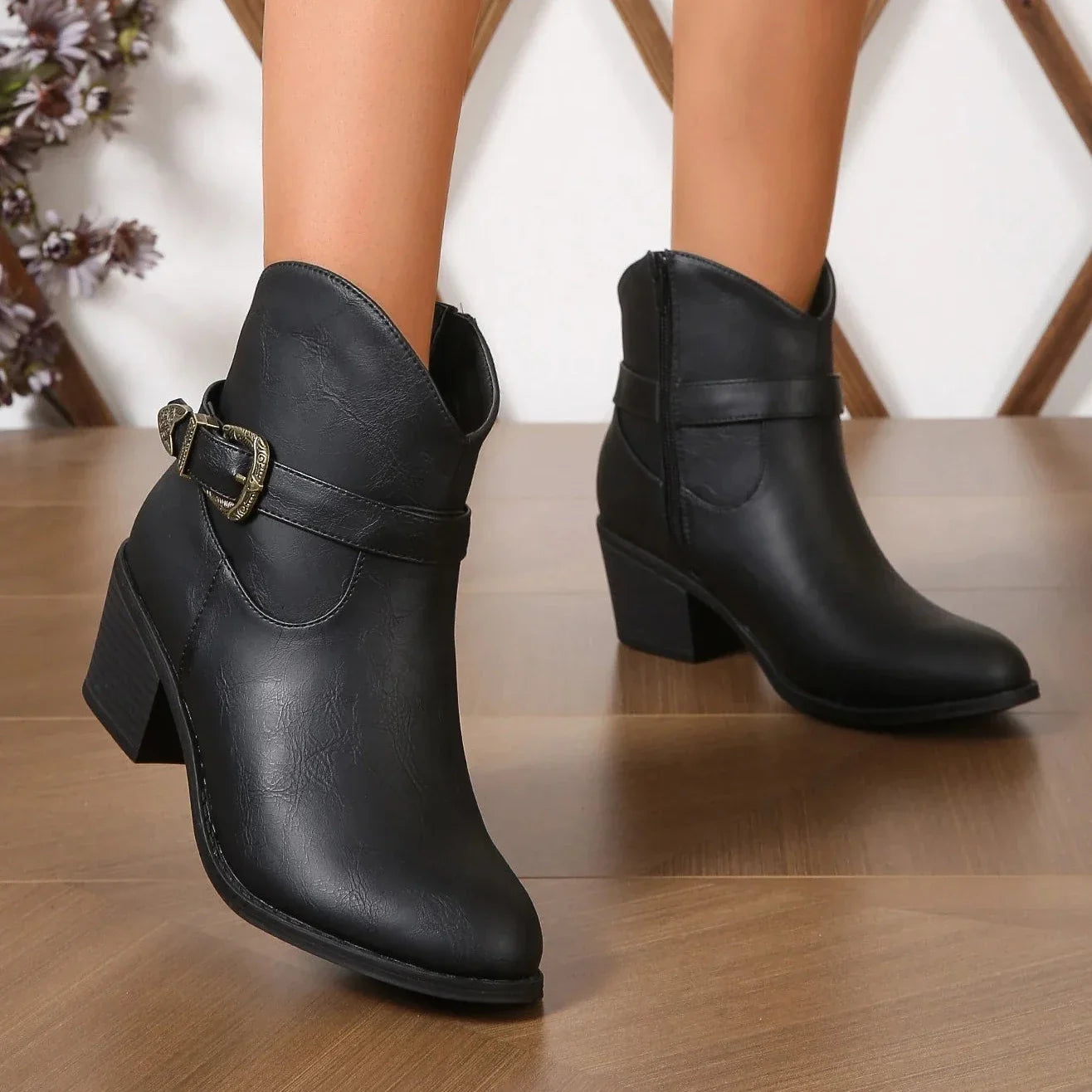 מגפוני בוקרים "רפאל לופז" בעיצוב אותנטי - נעלי אביגיל