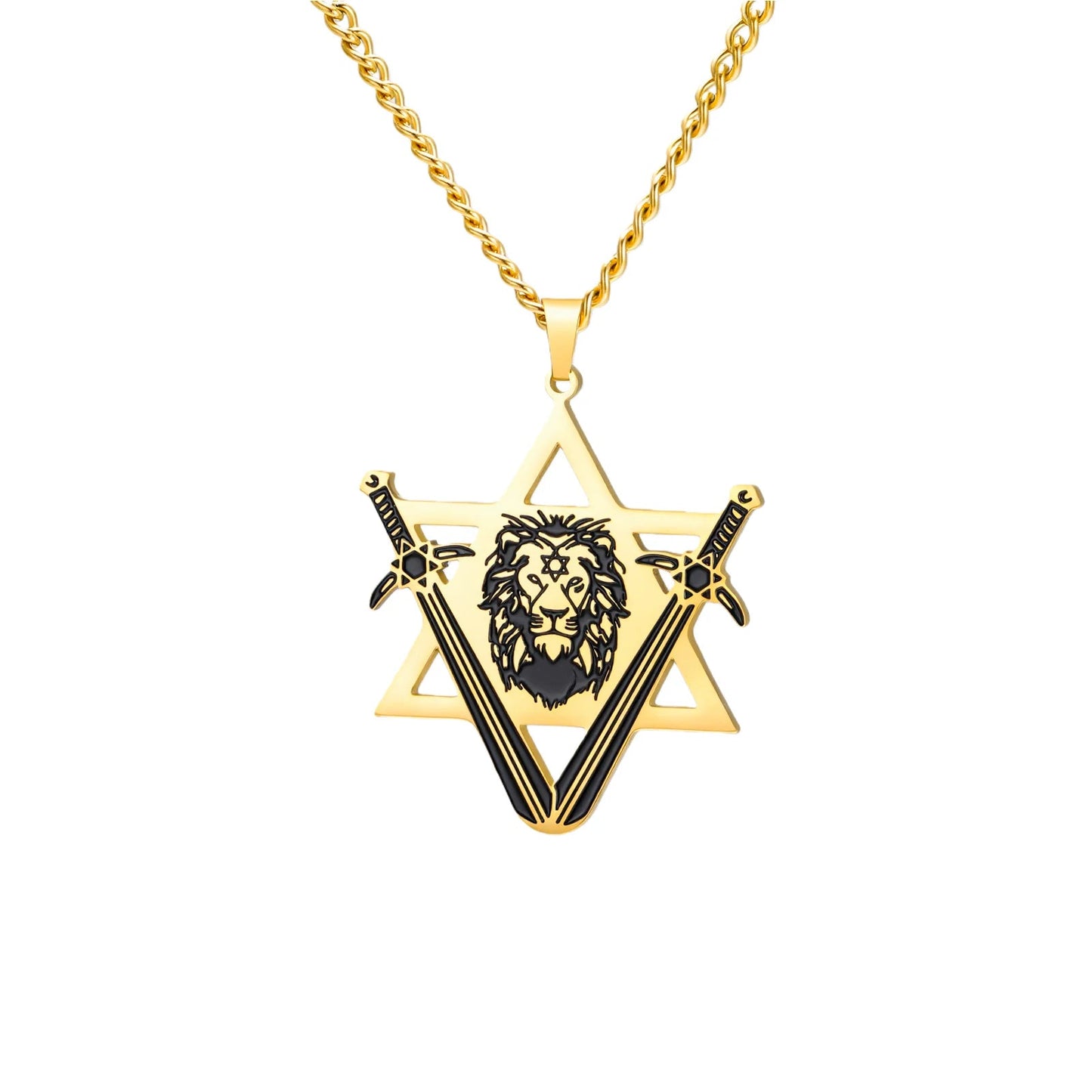 שרשרת מגן דוד 'שאגת הארי'