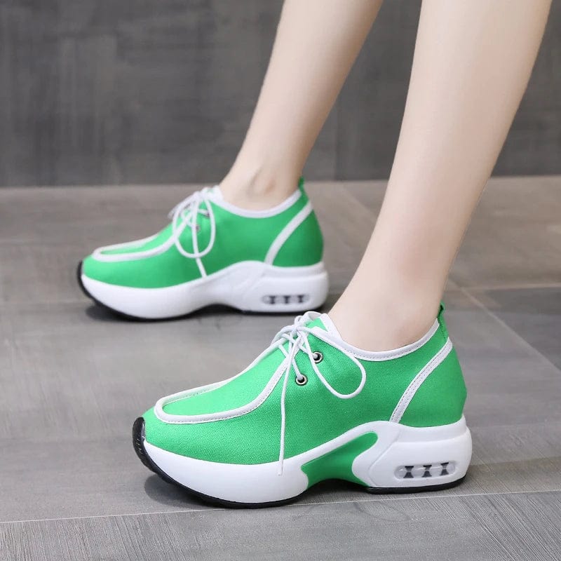 נעלי קיץ "קאנבה" פלטפורמה 5 ס"מ קלות משקל - נעלי אביגיל