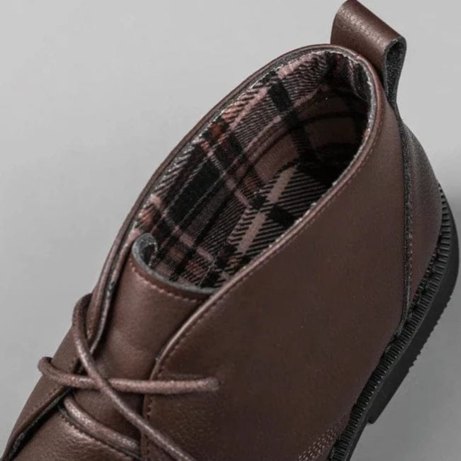 נעלי צ'לסי מעור מעובד ואיכותי - נעלי אביגיל