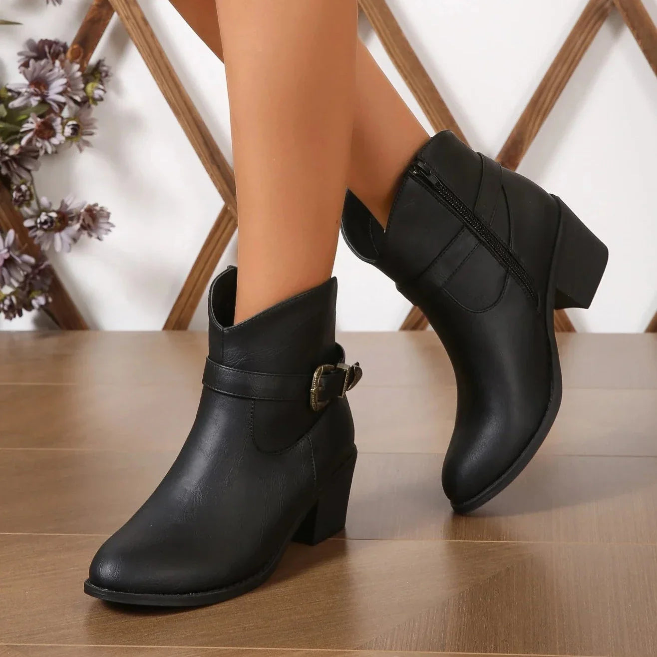 מגפוני בוקרים "רפאל לופז" בעיצוב אותנטי - נעלי אביגיל