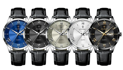 שעון מנהלים קלאסי 'Savana' קוורץ