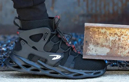 נעלי עבודה "PerTech" מגן אצבעות + קרסול