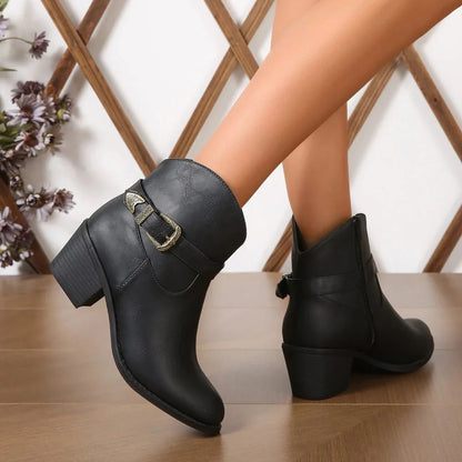 מגפוני בוקרים "רפאל לופז" בעיצוב אותנטי - נעלי אביגיל