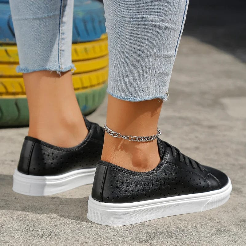 נעלי "ברונו" עיצוב איטלקי קולקציית 2024 סניקרס סוליה שטוחה - נעלי אביגיל