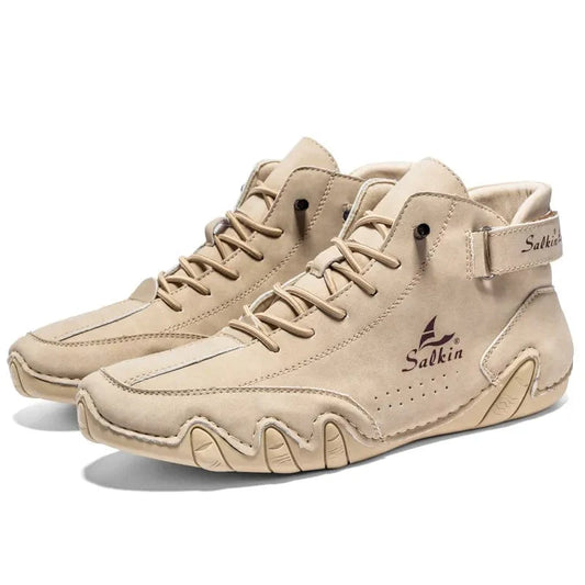 נעלי "Salkin" עיצוב איטלקי מעור מלאכותי - נעלי אביגיל בז' / 38