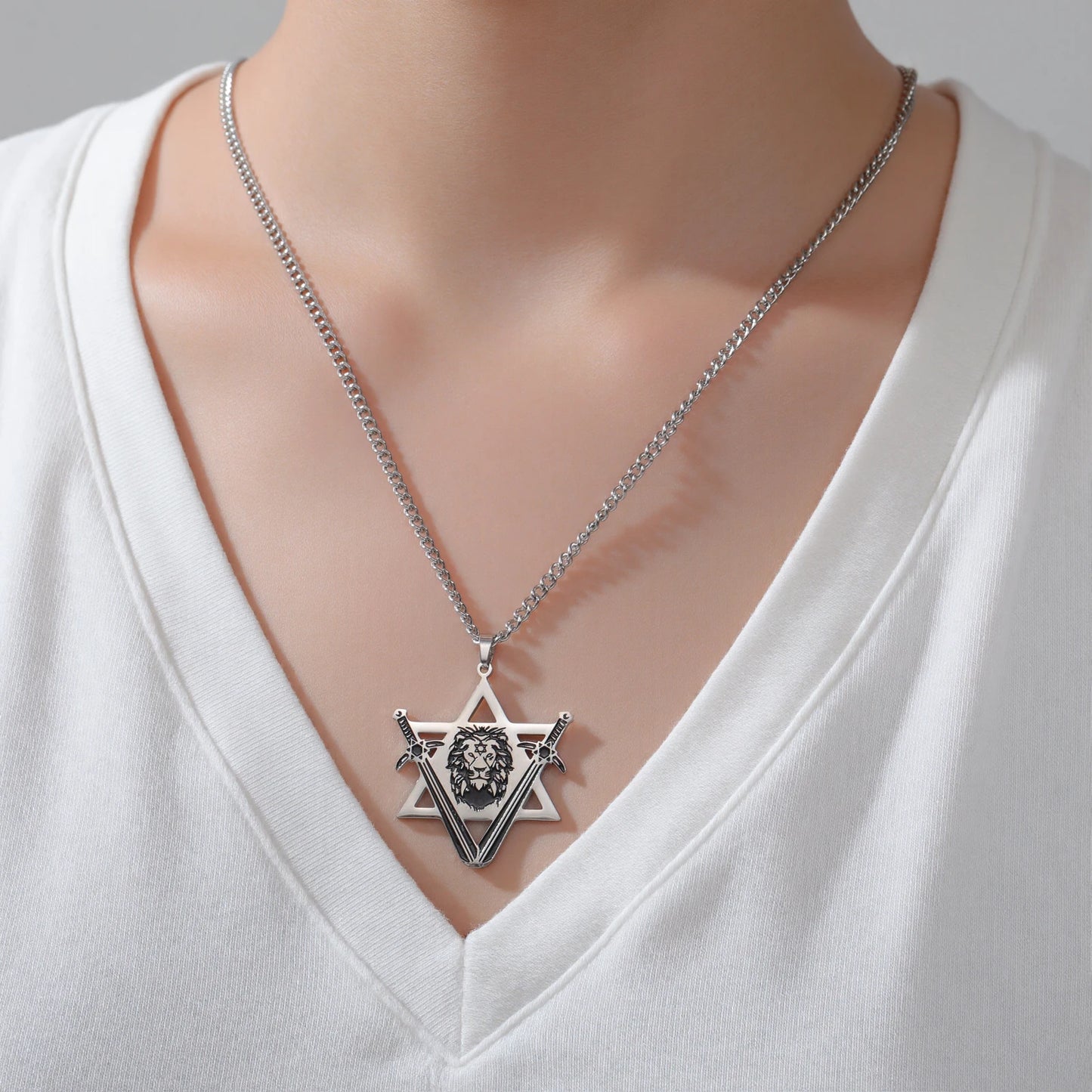 שרשרת מגן דוד 'שאגת הארי'