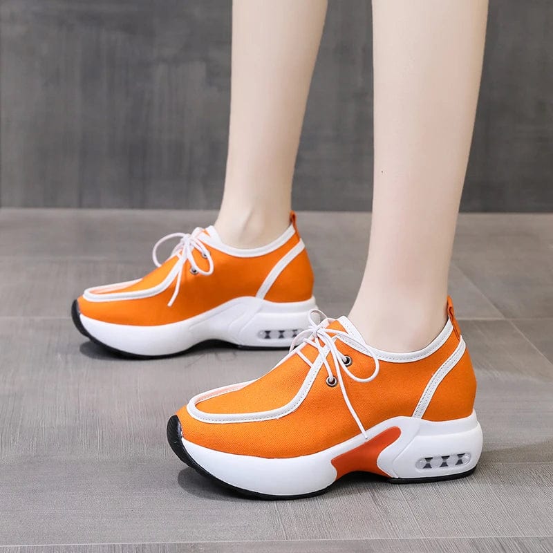 נעלי קיץ "קאנבה" פלטפורמה 5 ס"מ קלות משקל - נעלי אביגיל