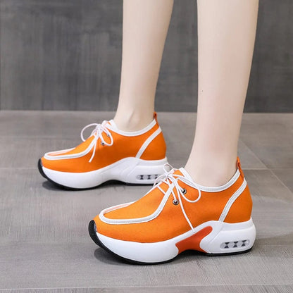 נעלי קיץ "קאנבה" פלטפורמה 5 ס"מ קלות משקל - נעלי אביגיל