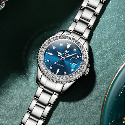 שעון קוורץ 'Duvior' יוקרתי אלגנטי