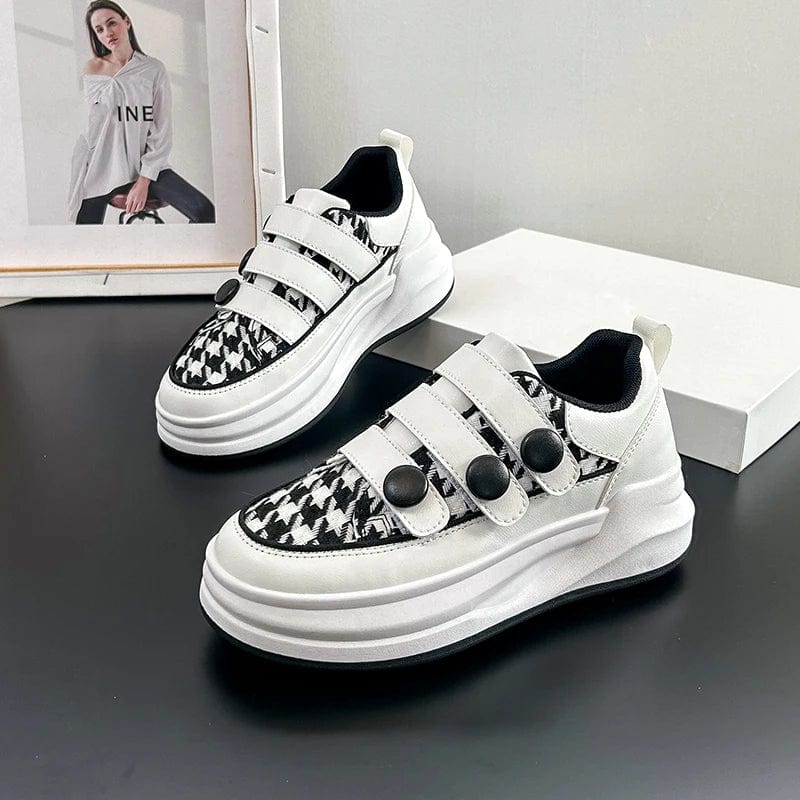 נעלי פלטפורמה "Maog" עיצוב אירופאי עם סוליה עבה - נעלי אביגיל