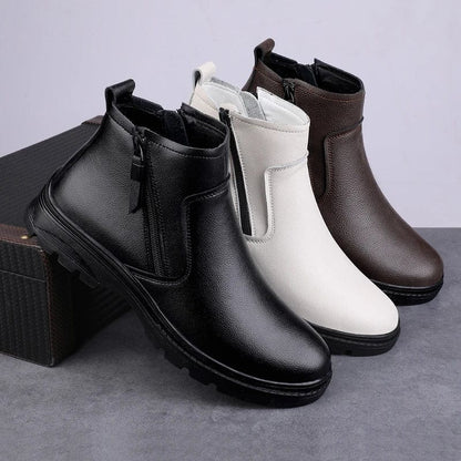 מגפי "פאולה" בסגנון אנגלי מודרני - נעלי אביגיל