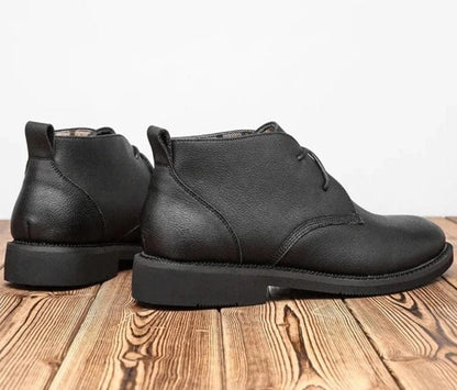 נעלי צ'לסי מעור מעובד ואיכותי - נעלי אביגיל