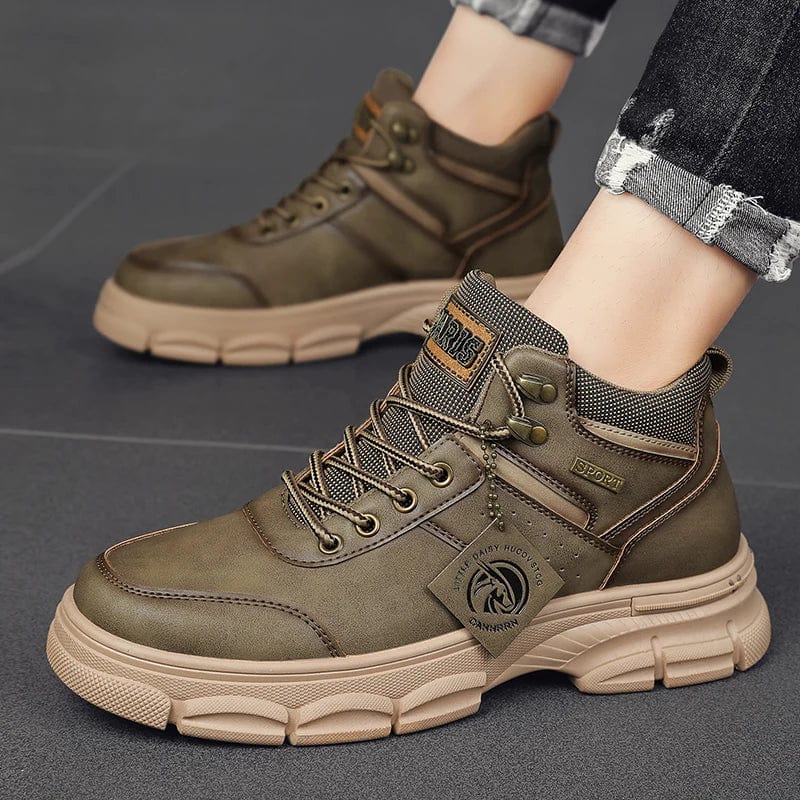 נעלי מעצבים "Rubber" מעור מלאכותי איכותי - נעלי אביגיל