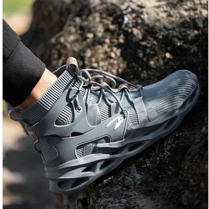 נעלי עבודה "PerTech" מגן אצבעות + קרסול