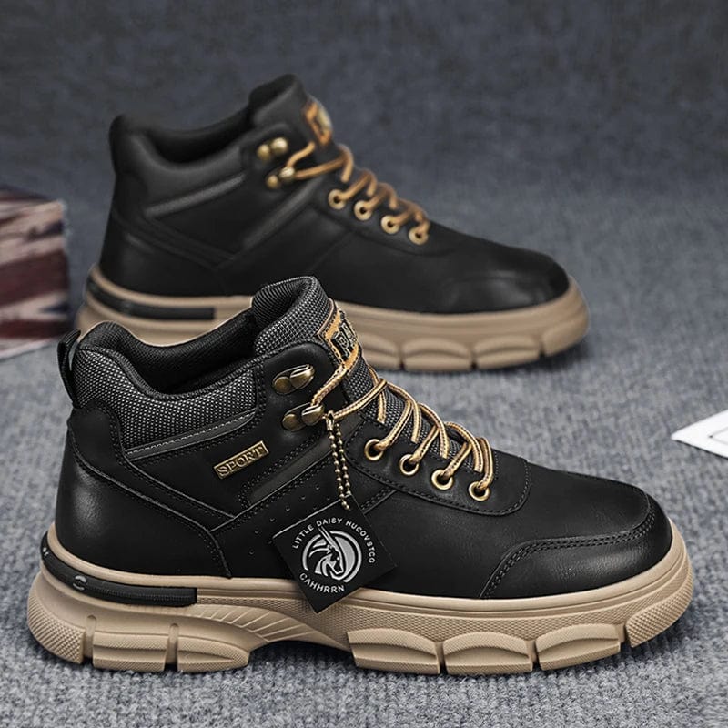 נעלי מעצבים "Rubber" מעור מלאכותי איכותי - נעלי אביגיל שחור / 39