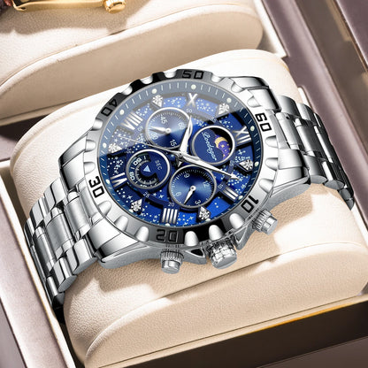 שעון מנהלים כרונוגרף 'Tivaro' קוורץ