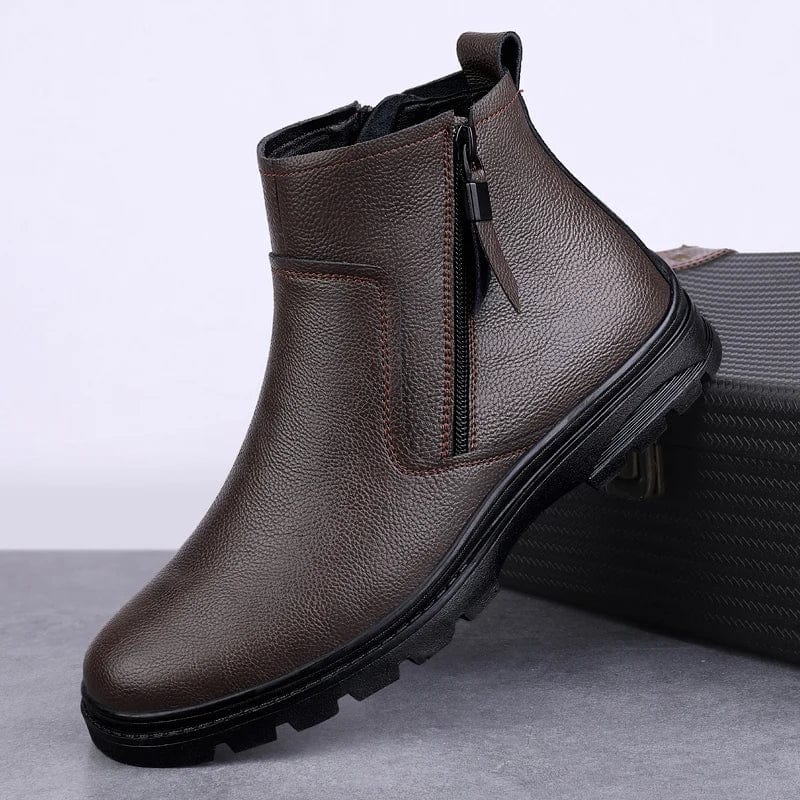 מגפי "פאולה" בסגנון אנגלי מודרני - נעלי אביגיל