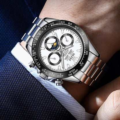 שעון מנהלים 'Olevs' כרונוגרף מכאני