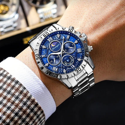 שעון מנהלים כרונוגרף 'Tivaro' קוורץ