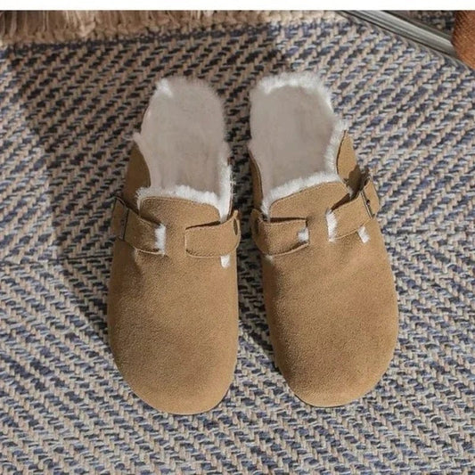 כפכפי "בוסטון" במבחר צבעים - נעלי אביגיל בז' / 35