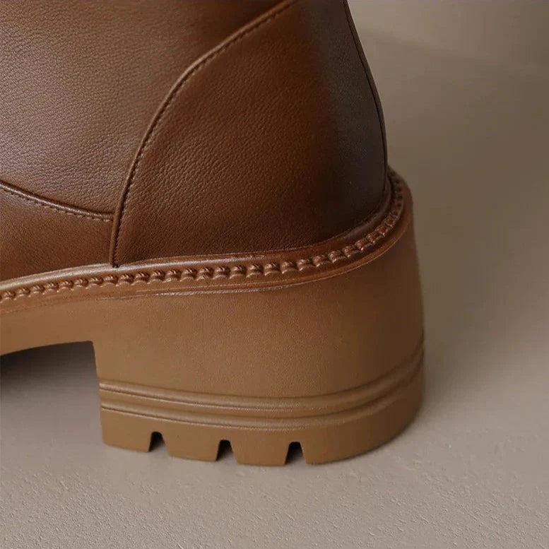 מגפי ברך "רפאל ברונו" גבוהות - נעלי אביגיל