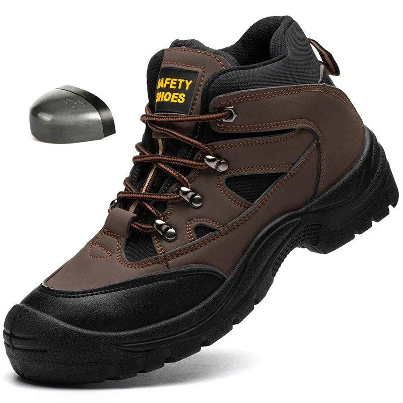 נעלי עבודה 'GripX' עם כיפת ברזל