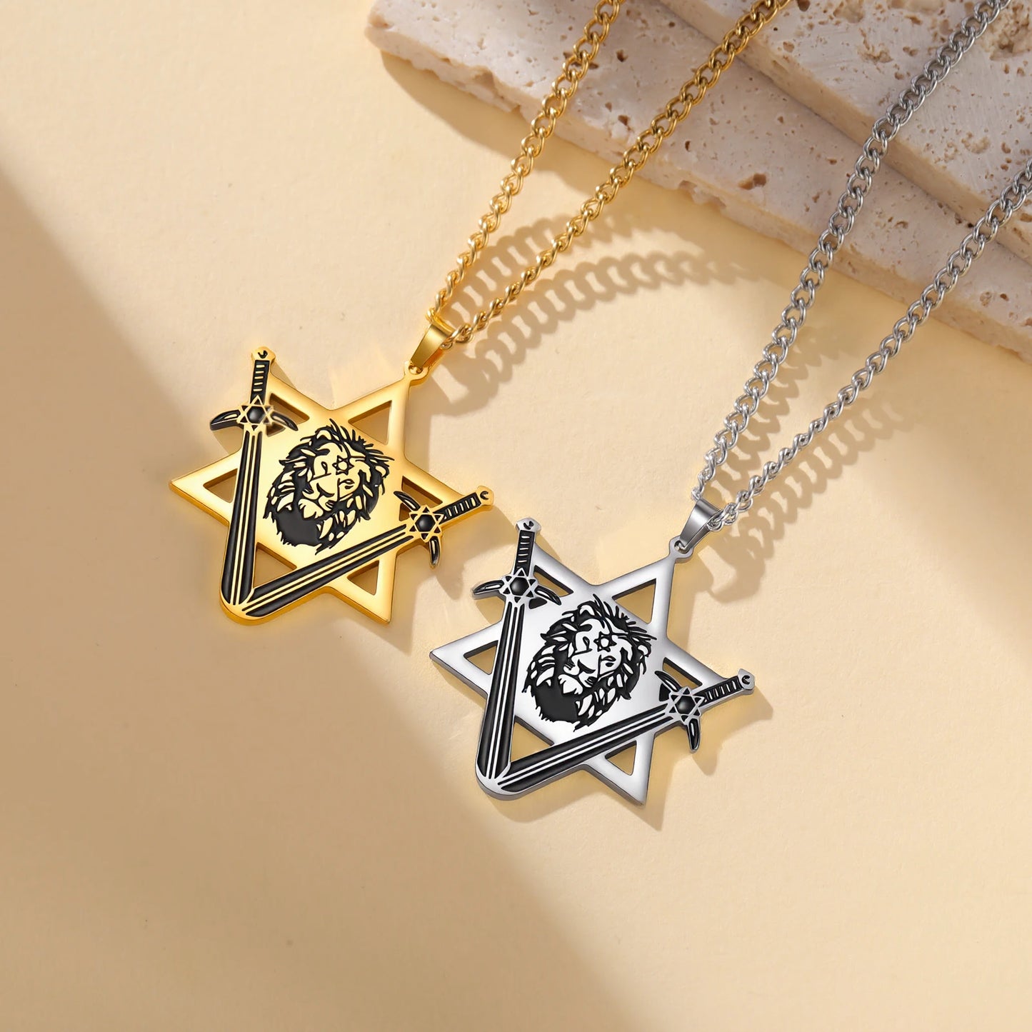 שרשרת מגן דוד 'שאגת הארי'