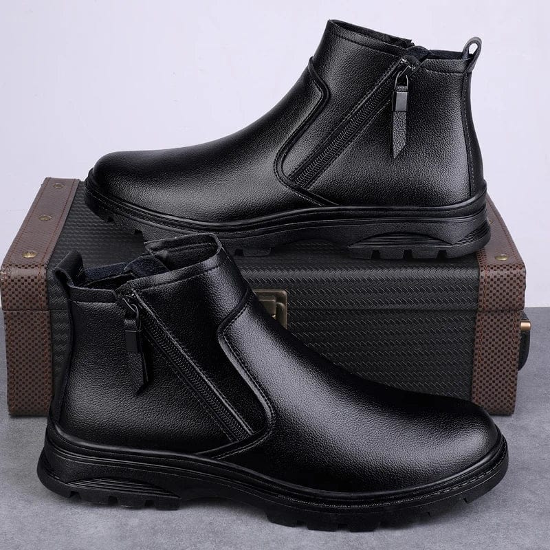 מגפי "פאולה" בסגנון אנגלי מודרני - נעלי אביגיל