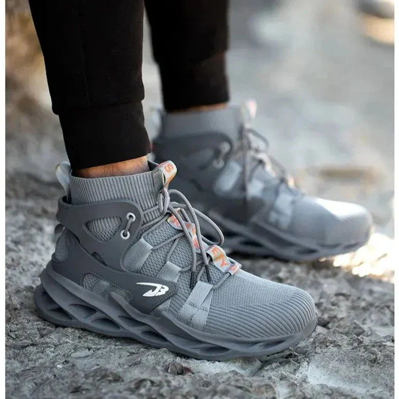 נעלי עבודה "PerTech" מגן אצבעות + קרסול