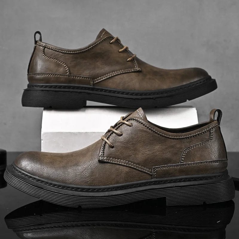 נעלי עור "מיקל ז'אק" עיצוב רטרו אנגלי, קולקציית 2024 - נעלי אביגיל