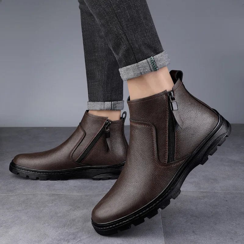 מגפי "פאולה" בסגנון אנגלי מודרני - נעלי אביגיל